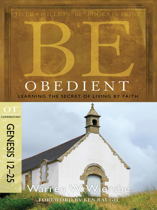 Title details for Be Obedient by Warren W. Wiersbe - Available